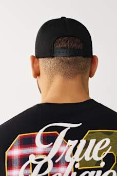 GORRA UNIVERSITARIA CON DISE&Ntilde;O A CUADROS, image 3