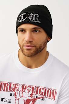 CRYSTAL OLD ENGLISH BEANIE, image 2