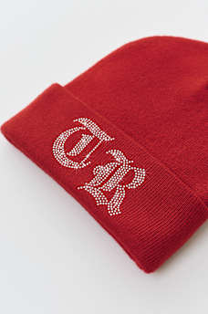 CRYSTAL OLD ENGLISH BEANIE, image 4