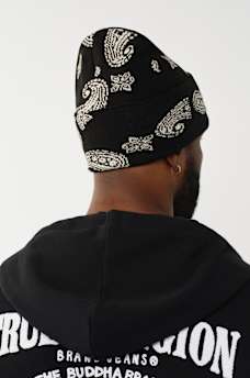 BANDANA PRINT BEANIE, image 3