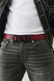 LOGO BUCKLE BELT, image 1