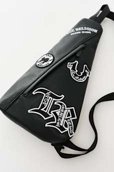 LOGO PATCH SLING BAG, image 4