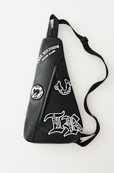 LOGO PATCH SLING BAG, image 1