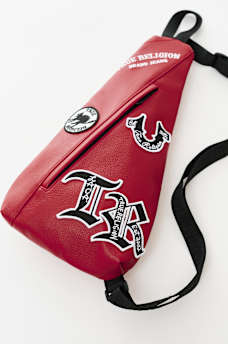 LOGO PATCH SLING BAG, image 5