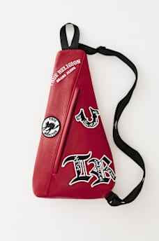 LOGO PATCH SLING BAG, image 1