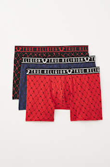 MEN&rsquo;S 3-PACK HORSESHOE BOXER BRIEFS, image 1