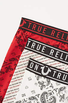 MEN&rsquo;S 3-PACK BANDANA PRINT BOXER BRIEFS, image 2