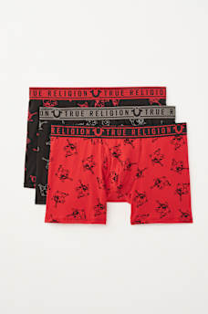 MENS 3-PACK BUDDHA BOXER BRIEFS, image 1