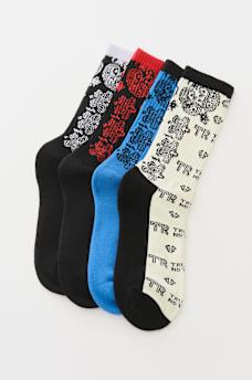 PAQUETE DE 4&nbsp;CALCETINES CON ESTAMPADO DE BANDANA, image 1