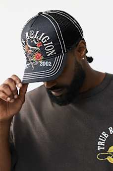 CASQUETTE DE CAMIONNEUR AVEC LOGO SERPENT