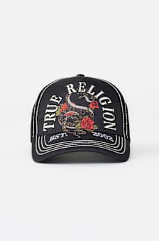 CASQUETTE DE CAMIONNEUR AVEC LOGO SERPENT