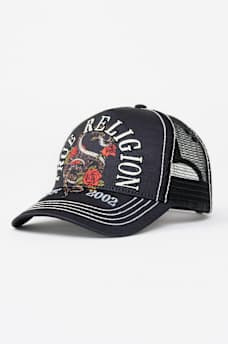 CASQUETTE DE CAMIONNEUR AVEC LOGO SERPENT