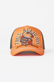 LOGO SNAKE TRUCKER HAT, image 4