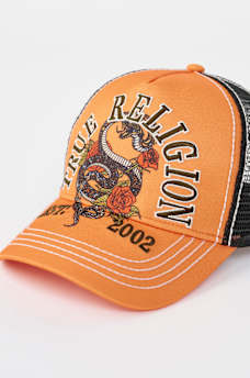 LOGO SNAKE TRUCKER HAT, image 6
