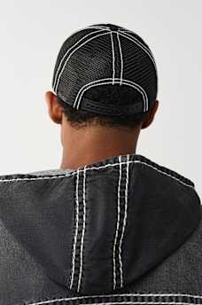 CRYSTAL HORSESHOE TRUCKER HAT, image 4