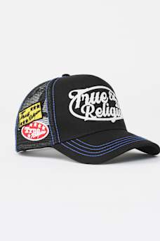 LOGO CONTRAST TRUCKER HAT