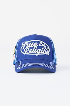 LOGO CONTRAST TRUCKER HAT