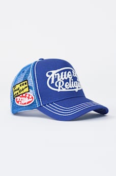 LOGO CONTRAST TRUCKER HAT