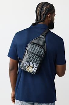 LOGO PATCH SLING BAG