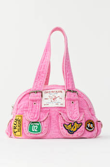 LOGO PATCH HANDBAG, image 3