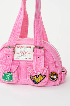 LOGO PATCH HANDBAG, image 5