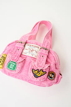 LOGO PATCH HANDBAG, image 8