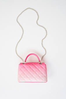 BOLSO DE MANO ACOLCHADO CON HERRADURA, image 5