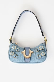 BUCKLE HORSESHOE HANDBAG