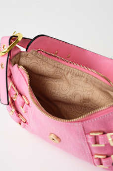 BUCKLE HORSESHOE HANDBAG, image 6