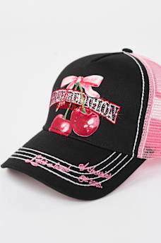 CHERRY LOGO TRUCKER HAT