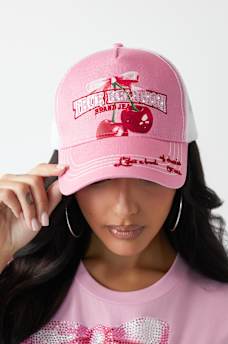 CHERRY LOGO TRUCKER HAT, image 2