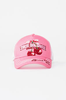 CHERRY LOGO TRUCKER HAT, image 5