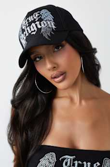 CRYSTAL WING BASEBALL HAT, image 2