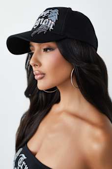 CRYSTAL WING BASEBALL HAT, image 3