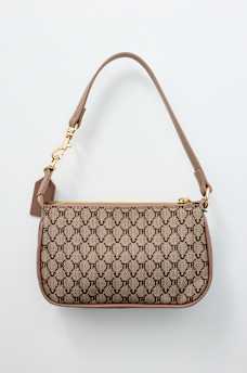 LOGO HORSESHOE ALLOVER PRINT HANDBAG, image 3