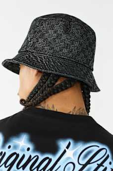 CHAPEAU BOB EN DENIM &Agrave; LOGO, image 4