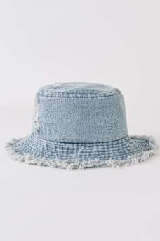 DENIM BUCKET HAT, image 2