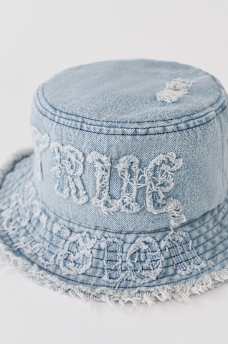 DENIM BUCKET HAT, image 3