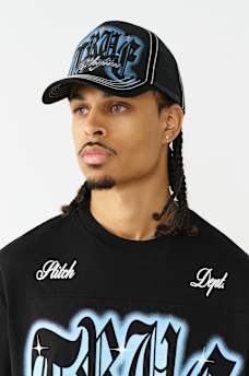 LOGO SCRIPT TRUCKER HAT, image 2