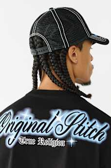 LOGO SCRIPT TRUCKER HAT, image 3