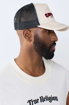 HORSESHOE LOGO TRUCKER HAT