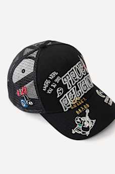 FLAME HORSESHOE TRUCKER HAT, image 5