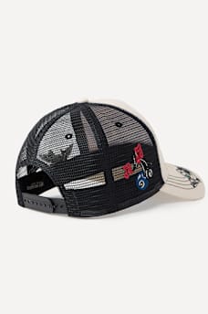 FLAME HORSESHOE TRUCKER HAT, image 7