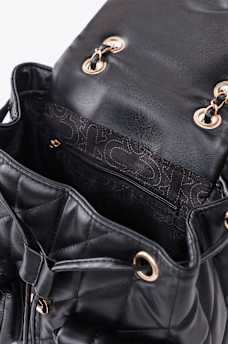 QUILTED HORSESHOE BAG