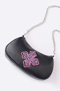 LOGO HORSESHOE CHAIN BAG