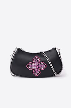 LOGO HORSESHOE CHAIN BAG