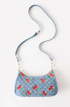 HORSESHOE CHERRY HANDBAG, image 6