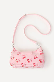 HORSESHOE CHERRY FLAP HANDBAG, image 4