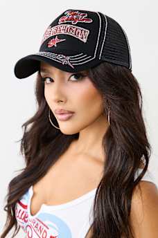 HORSESHOE STAR TRUCKER HAT