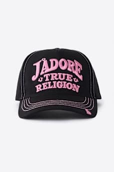 J'ADORE LOGO TRUCKER HAT